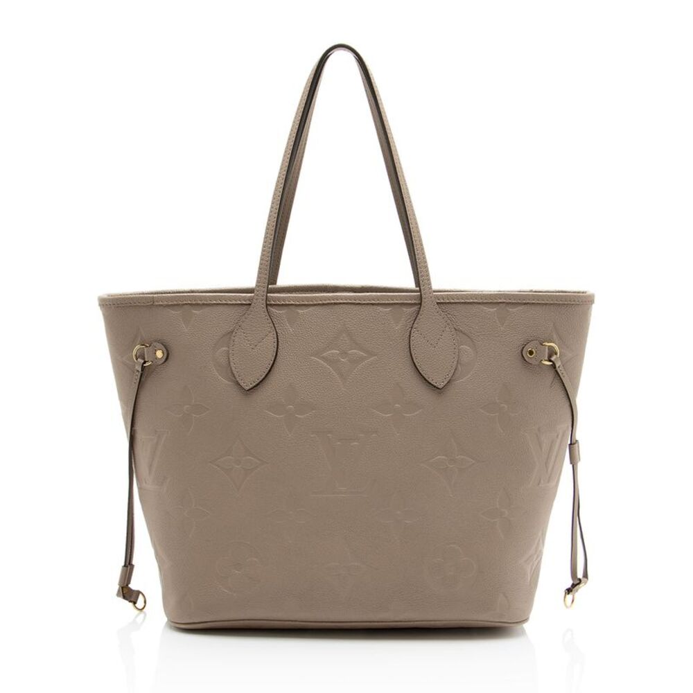 Louis Vuitton Giant Monogram Empreinte Neverfull MM Tote